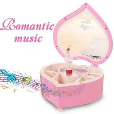 Our collectibles include boxes with a ballet dancer figurine, some with a fixed ballerina figurine or our popular spinning ballerina. Heart Shape Dancing Ballerina Music Box Plastic Jewellery Box Girls Carousel Hand Crank Music Box Buy From 16 On Joom E Commerce Platform