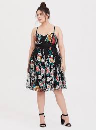 Black Floral Embroidered Mesh Dress Black Lace Midi Dress Mesh Dress Lace Midi Dress