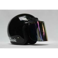 Helm bogo classik garis tiga kaca datar flat dewasa sni murah polos kaca helm classic. Jual Helm Bogo Datar Agustus 2021 Banyak Pilihan Harga Murah Blibli