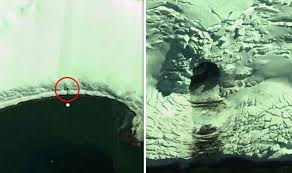 Google яндекс osm wikimapia loadmap edit in josm. Antarctica Discovery Mystery Man Made Cave Uncovered On Google Maps Raises Questions Weird News Express Co Uk