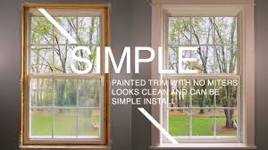 Polyurethane side trim set for dormer trim system adding fypon window and door trim takes the adding fypon window and door trim takes the look of a home from ordinary to extraordinary. Installing Interior Window Trim Beginner Youtube