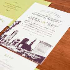 Cleveland Ohio City Skyline 5 Piece Wedding Invitation Etsy Wedding Invitation Packages Wedding Invitation Samples Skyline Wedding