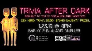 Buzzfeed staff can you beat your friends at this quiz? Sex Nerd Trivia And Bingo Bingo On La Denver And Austin Sexual Health Alliance