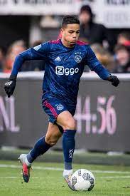 Justin Kluivert Of Ajax During The Dutch Eredivisie Match Between Az Match Football Ajax