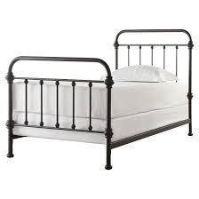 Tilden Standard Metal Bed King White Inspire Q Iron Bed Metal Beds Twin Bed Frame
