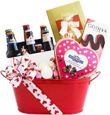 50 thoughtful valentine's day gifts your husband will totally appreciate in 2021. Beer My Valentine Gift Basket