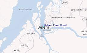 Belem Para Brazil Map Belém, Pará, Brazil Tide Station Location Guide