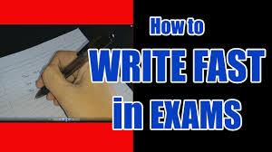 Rats are scared of open spaces. How To Write Fast With Good Handwriting In Exams Youtube
