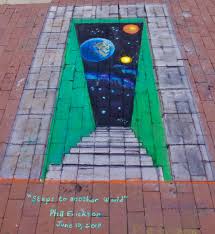 Sidewalk Chalk Art By Phil Erickson Public Art Reston Virginia Usa 2018 Public Art Sidewalk Chalk Art Chalk Art