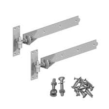Adjustable hook and band hangers that range from 12 mm, 16 mm, and 19 mm are one of the most versatile hanging systems for heavy gates and doors. 508 Gatemate Adjustable Hook And Band Hinges E Hardware