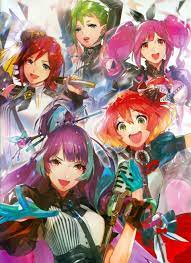 Macross Delta Walkure Official Art Macross Anime Delta Girl Anime