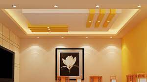 Ever wondered how a soft, diffused light is emitted from a false ceiling? A False Ceiling Which Is Decorated With The Pencil Interiors