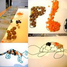 As an amazon associate i earn from qualifying purchases. Lentil Pictures Collages The Crafty Crow Kids Art Projects Storytime Crafts Crafts With Pictures