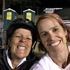 This is my dear friend, Karen Hites coming in to Robinson flat in 2006. She  rode the Tevis 3 times, completed it once,