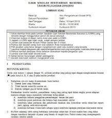 Soal usbn ips smp dan kunci jawaban pdf. Soal Dan Kunci Tanggapan Usbn Ips Smp Kurikulum 2013 Tahun Pelajaran 2018 2019 Ruang Guru1