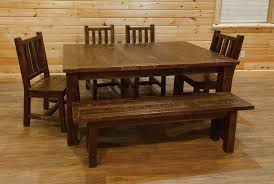 Barn Wood Style Timber Peg Extension Dining Table With 4 Chairs And 5 Foot Bench You Can Get Addition Extension Dining Table Dining Table Cheap Dining Sets