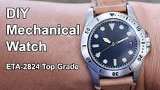 DIY Mechanical Watch from eBay Parts ETA-2824 - YouTube