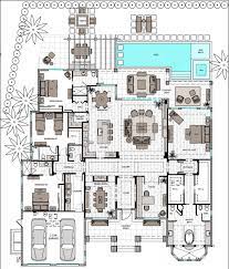 Your master suite should be your getaway at home. Single Story 3 Bed With Master And En Suite Open Floor Plan Mansion Floor Plan Pool House Plans Floor Plans