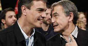 Sánchez y Zapatero escenifican su reconciliación para hacer frente al  'procés'