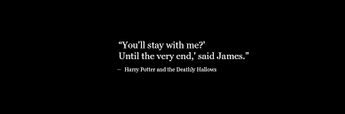 This is the only time harry ever gets to talk to his parents, even if they aren't exactly alive. Cafe Au Lait Harry Potter Quotes Headers Like Or Credit To