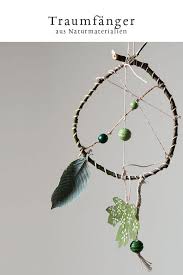 Diy Traumfanger Aus Naturmaterialien Basteln Mit Naturmaterialien Naturmaterialien Traumfanger Selber Basteln