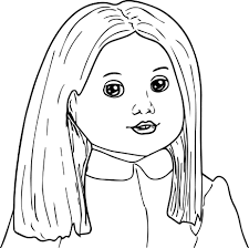 Ask your child to spot the letters so that as a parent you can also understand how you child has progressed academically. American Doll Coloring Pages Coloring Pages