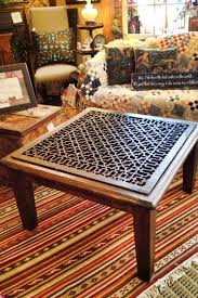 Great savings & free delivery / collection on many items. An Old Iron Floor Grate Becomes A Fabulous Coffee Table 245 The Iron Star Follow Us Antique Coffee Tables Vintage Industrial Furniture Vintage Furniture