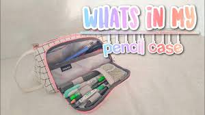 What S In My Pencil Case 2019 Bahasa Youtube