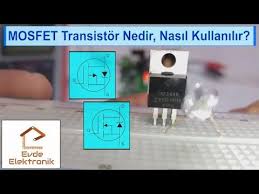Mosfet Transistor Nedir Nasil Kullanilir 2 3 12 Youtube Goruntuler Ile Elektronik Youtube Science