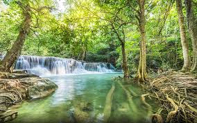 24 long with 6 extended lip. Hd Wallpaper Greentropical Waterfall River Huai Mae Kamin Cascade Waterfall In Kanchanaburi Thailand Desktop Backgrounds Free Download For Windows 1920 1200 Wallpaper Flare
