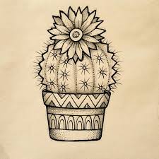 Love This Except With A More Simple Terracotta Pot Dessins Sympas Stich Dessin Art Dessin