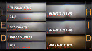 What S Brighter Led Or Hid Headlight Bulbs Better Automotive Lighting
