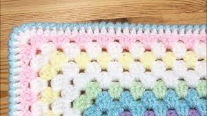 Crochet deep ribbed border for the crocodile stitch blanket. Crochet Crab Stitch Border Youtube