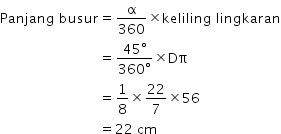 (π = 22) 7 a. Https Roboguru Ruangguru Com Question Diketahui Panjang Busur Pada Suatu Lingkaran Adalah 22 Cm Jika Sudut Pusat Qu Hgnl9kuk