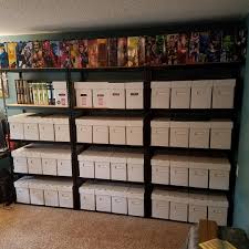 See more ideas about comic book storage, storage, comic books diy. One Of The Comic Book Shelves In The Office Comicbookshelves