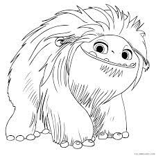 Print out the set, pop on the film, and let your kids unwind a bit while you have a cuppa. Abomination Coloring Pages Printable Sheets Everest From Abominable 2021 A 1144 Coloring4free Coloring4free Com