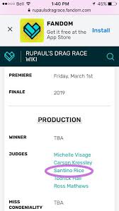 #blacklivesmatter #blacktranslivesmatter tamisha's tutorial👇 youtu.be/oa29eysaluc. Saw This On The Season 11 Wiki Page Is Santino Actually Coming Back Or Am I Being Punk D Rupaulsdragrace