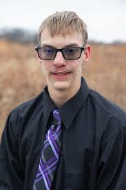 Wishing Kaleb good luck as a senior