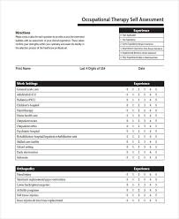 Self care assessment occupational therapy. Free 41 Self Assessment Examples Samples In Pdf Doc Examples