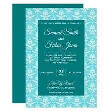 Elegant Blue Damask Wedding Invitation Zazzle Com Damask Wedding Invitation Damask Wedding Wedding Invitations Diy