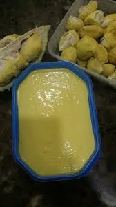 Dekat fikiran saya, dessert apa saya nak buat dengan baki laici tersebut!. Resepi Aiskrim Durian Homemade Lemak Berkrim Saji My