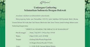 Pada proposal ini dijelaskan dan dijabarkan tentang ide usasa yang akan dijalankan serta prospeknya kedepan dan juga keuntungan bagi pihak tersebut. Contoh Surat Undangan Acara Family Gathering Contoh Surat