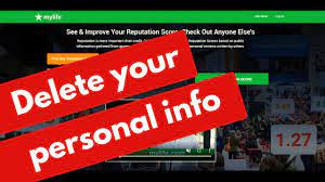 How to remove your information from mylife.com by phone. How To Remove Your Personal Data From Mylife Com Youtube