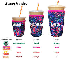 Dunkin' donuts has made a reasonable effort to provide nutritional and ingredient information based upon standard product formulations and. Iced Coffee Sleeves 3 Sizes Jane