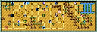 Jump between the two to snatch a green star. Super Mario Bros 3 World 2 Strategywiki The Video Game Walkthrough And Strategy Guide Wiki