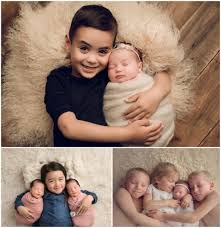 04 (4.63) week 1, thurs. Newborn Poses With Siblings The Milky Way