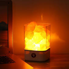 Usb Power Supply Natural Himalayan Salt Lamp Unique Crystal Salts Night Light Home Bedroom Lighting Decor Crafts 7 Color Of Lights Sale Banggood Com