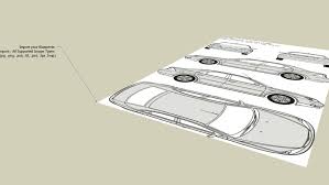 Vauxhall viva 4 door 1979. Car Modeling Tutorial Blueprints 3d Warehouse