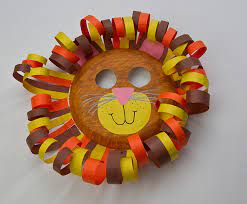 Lion Mask San Diego Zoo Kids Pink Construction Paper Lion Mask Pink Paper