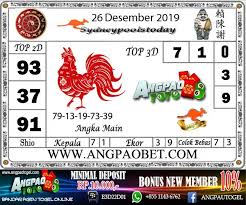 Prediksi Sydney 26 Desember 2019 Februari Desember Sydney